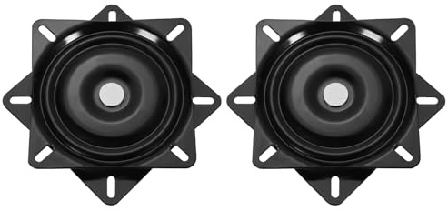 QUARKZMAN 2 Stück Drehteller Kugellager 160mm 360 Grad Drehteller für Regalaufsteller, Möbel, TV-Schränke, Küchenregale