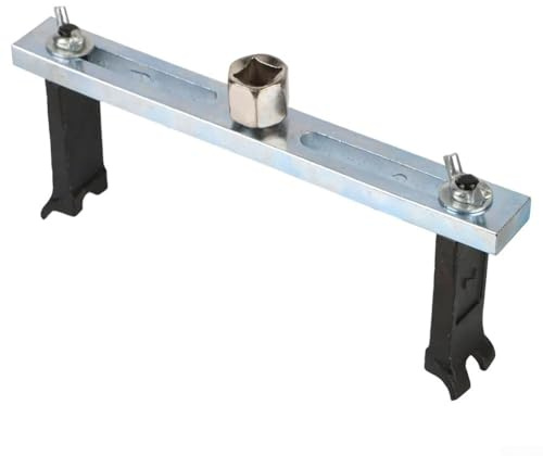 FACAIIO 2-Backenschlüssel-Werkzeug, Kraftstoffpumpe für Ring und Tankabdeckung, verstellbar, 23 mm bis 190 mm, Legierungskonstruktion für Auto- und mechanische Reparatur