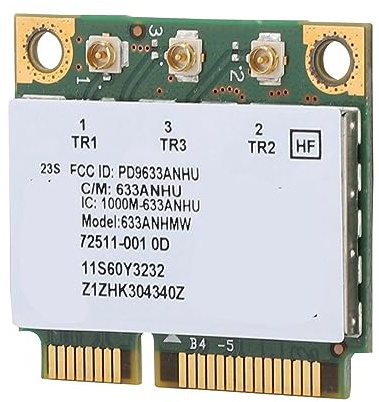 Annadue 633ANHMW Netzwerkkarte, Wireless N WLAN Karte, 450 Mbit/s, 802.11A B G N, Kompatibel mit Thinkpad T420i T420S Y400 Y460 Y470 Y560