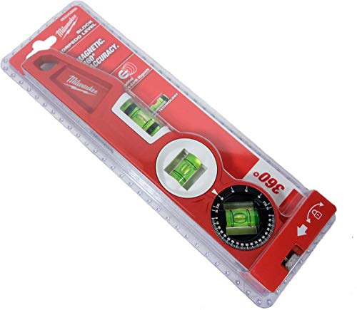 Milwaukee 4932459096 932459096 Block Torpedo Level, Red/Black