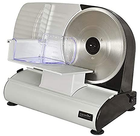 Kitchen chef cortadora eléctrica 200w 22cm kcptrq258