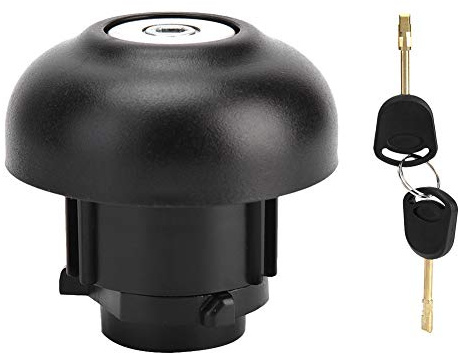 Dioche Kraftstofftankabdeckung, Tankdeckel Transit, Verschlussdeckel Tankdeckel für Schlüssel Für Transit 2006-2018 9C119K163Aa