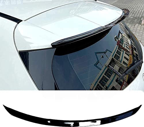 Reveal Premium ABS Design alettone Posteriore per Auto, Spoiler per Bagagliaio, per Mercedes Benz Classe A W176 A180 A200 2013-2018 Nero Chiaro, Kit per Lo Styling del Corpo