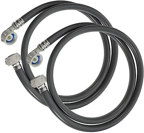 Cabilock 2pcs Automatic Washing Machine Hose Extension PVC Water Inlet Hose Fittings