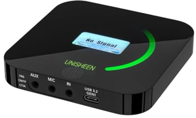 UNISHEEN USB 3.2 4K60 Game Capture Card - 1080P 240 FPS & HDR VRR Passthrough, Near-Zero Latency, OBS Certified, Plug & Play - Record & Stream with PC, PS5, Switch