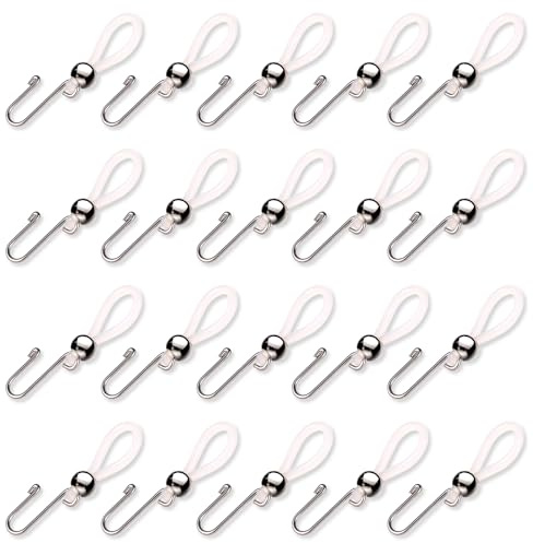 20 Pièces Crochets de Fermeture Éclair, Clips Maintient la Fermeture Éclair Sur le Pantalon Tirettes de Fermeture Éclair Fixation Facile de la Fermeture Éclair pour Pantalons Jeans Robes Jupes