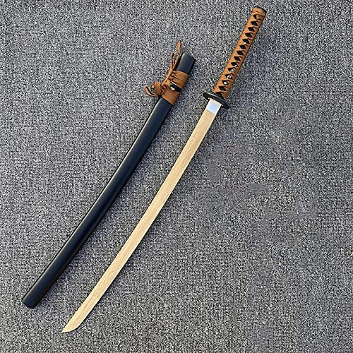 Espada madera bambú hecha mano 102cm,espadas madera vaina,juego Iaido Katana,entrenamiento Kendo artes marciales japonesas,Boken,adecuado para cosplay,Iaido,colección,decoración hogar,fiesta temática