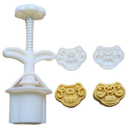 Moldes para tartas de luna, decoración de otoño, festival de luna, para hacer pasteles, galletas, presión de mano, herramienta para hornear