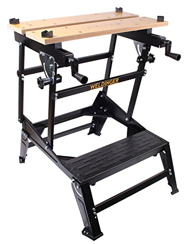 WELDINGER Werkbank 6-fach verstellbar (Spanntisch Werktisch)
