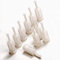 Lot de 10 filtres à gravité pour pistolet à peinture, petite pièce universelle pour voiture, pistolet à peinture à air (Blanc)