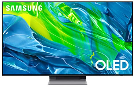 Samsung TV OLED QE65S95BATXZT Smart TV 65” Serie S95B, OLED, Alexa e Google Assistant Integrata, 2022, HDMI 2.1, DVB-T2, Argento (Eclipse Silver) (Ricondizionato)