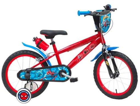 VOLARE Barncykel Ultimate Spider-Man 14 tum, utan bakbroms