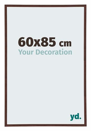 yd. Your Decoration - Puzzlerahmen 60x85 cm - Braun - Puzzlerahmen 1500-2000 Teile - Kunststoff Bilderrahmen - Annecy