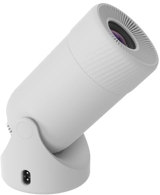 VenirCool XL2-23C Mini Projector 4K support with WiFi 6 and Bluetooth 5.4, 5w Soundbase Speaker, Auto Vertical Keystone 180°Rotatable Portable Proyector for Home Bedroom Outdoor