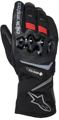 Alpinestars WT-8 GTX wasserdichte Motorrad Handschuhe, schwarz, 3XL