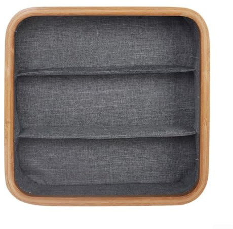 Caja de almacenamiento de ropa multiusos para el armario casero, solución de clasificación de capas apilables(3)