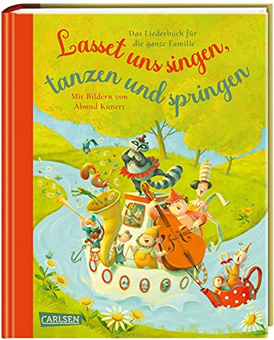 Lasset uns singen, tanzen und springen: Das Liederbuch für die ganze Familie | Über 200 Volks- und Kinderlieder und Spielideen