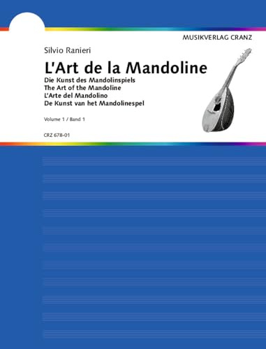 Arte Del Mandolino Vol. 1: Vol. 1. Mandoline.