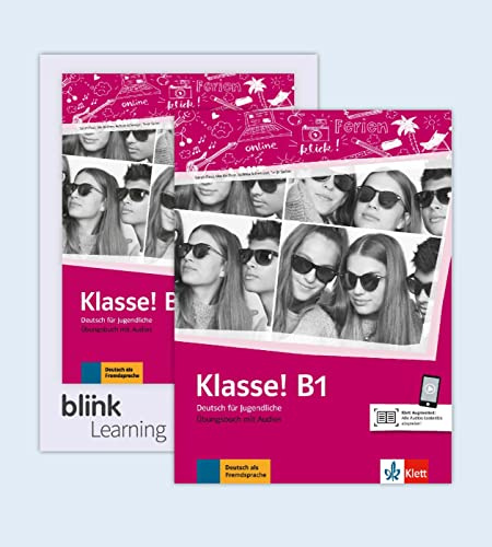 Klasse! B1 - Media Bundle BlinkLearning: Deutsch für Jugendliche. Übungsbuch mit Audios inklusive Lizenzcode BlinkLearning (14 Monate) (Klasse!: Deutsch für Jugendliche)
