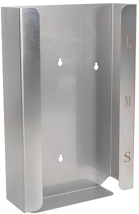 Medi-Inn+ Edelstahl-Handschuhhalter | Edelstahlspender für Einmalhandschuhe | 3-fach schmale Variante - für 3 Handschuhboxen