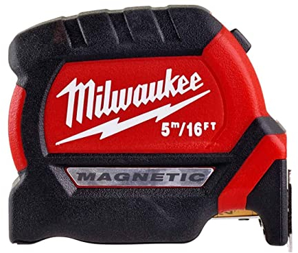 Milwaukee - Flexómetro HQ magnético 5m/16ft x 27 métrico/imperial (cajas de 6)