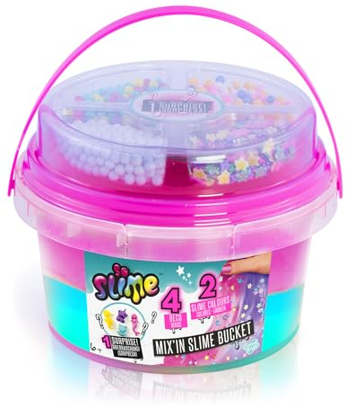 Canal Toys – So Slime – Twist & Slime | Miniature mixer for creating slime | 3 recipes + cute decorations – Non-toxic, easy to clean – Creative activity for children aged 6+ – SSC 357