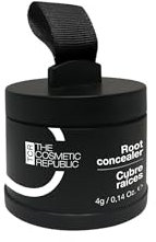 THE COSMETIC REPUBLIC - Polvos Cubre Canas Mujer Y Hombre - Retocador de Canas y Raíces de Larga Duración - Polvos para Tapar Canas y Retoca Raíces de Pelo - Maquillaje para Cabello - Tono Medio