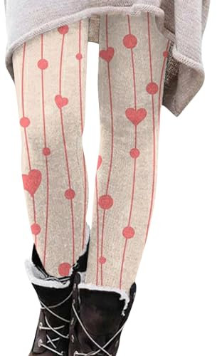KONG JIMFAN Hosen Steghosen Für Damen Damenstrumpfhosen Winter Plüschleggins Schlafanzughose Damen Thermo Weste Damen Kaschmir Leggings Damen Snowboard Protektorhose(#2 Light pink,XXL)