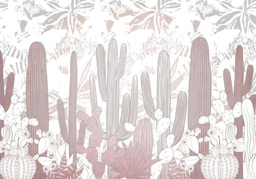 Non-Woven Murals Kids Wood Effect Boys Girls 3D Black and White Nostalgic American Rustic Cactus Grey Silver Graffiti Living Room Bedroom Kitchen Wallpaper