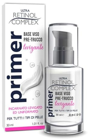 3 Pezzi Di PRIMER Base Viso Pre Trucco Levigante Per Tutti i Tipi Di Pelle ULTRA RETINOL COMPLEX