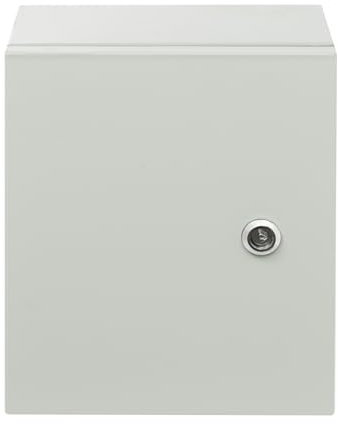 Fördelningsbox, utomhus, kopplingsskåp, industrihus, vattentätt IP50–55, låsbart ellåda, tomt hölje (25 x 30 x 15 cm)