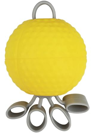 JIAHG Boule de Préhension pour les Doigts 10/20/25 Pounds Exercice de Force de Doigts pour Crampes et Récupération Balle de Musculation Renforcement de Main Balle Thérapeutique pour Personnes âgés