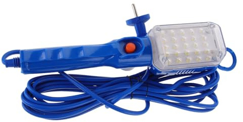 EPIGEIST Lampe de Travail LED Ultra Puissante Portable pour Réparation Automobile, Éclairage de Travail pour Garage 25 Leds, Haute Luminosité et Câble de 5 Mètres