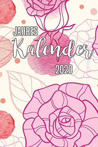Jahres Kalender 2020: Notizheft Terminkalender Jahresplaner Terminplaner für das Jahr 2020 | Wochenplaner mit 118 Seiten und je zwei Seiten pro Woche ... und notieren | übersichtlich und praktisch