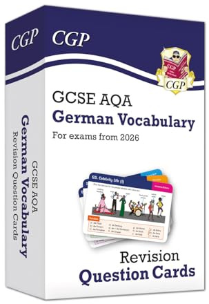 New GCSE AQA German: Vocabulary Revision Question Cards (CGP AQA GCSE German)