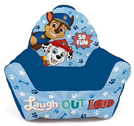 ARDITEX PW13977 Sofá Infantil de Tacto Suave 52x48x51cm de Nickelodeon-Patrulla Canina