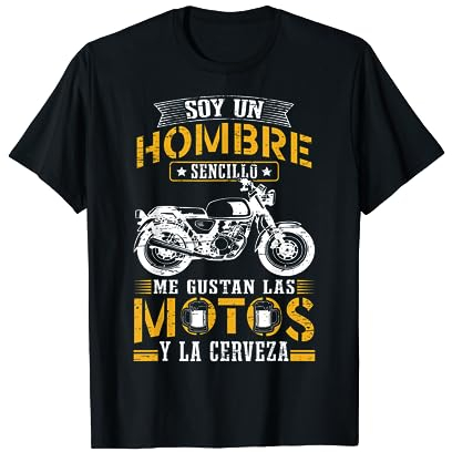 Moto Regalo Motocicleta Las Motos Y La Cervez Camiseta