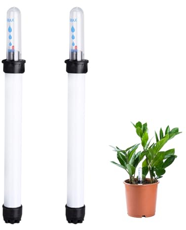 Wasserstandsanzeiger Kunststoff, Gießanzeiger Pflanzen Wasserstandsanzeiger, Zimmerpflanzen Wasserstandsanzeiger, Gießanzeiger Zimmerpflanzen Wasserstandsanzeiger, für Hydrokultur Kübel Topf, 2Stück