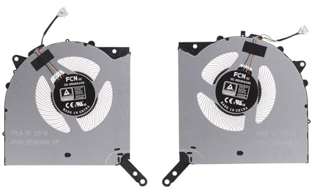 Vdaxvme Powerful GPU CPU Cooler Fan for Y9000 Laptop Fan Powerful Delivering Fan CPU Fan Heat Sink Fan High Effective Fan