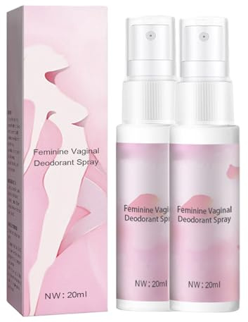 Women Private Part Spray, 2PCS Natural Whole Body Deodorants for Women, Moisturizing Feminine Spray All Over Body Deodorants, Reduce Odor Intimate Deo-dorant Sprays Stay Freshs, for Private Parts