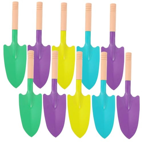 ifundom 10 Piezas Palas De Jardinería Prácticas Palas para Trasplantar Flores para Jardinería para Plantar y Cultivar Casa Patio