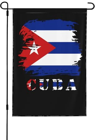 Vintage Cuba Bandiera Da Esterno Moda Bandiera Esterna Decorative Bandiere Da Cortile Per Dormitorio Sport Decorazione 30X45cm