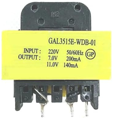 Trasformatore 220V For Forno A Microonde, Compatibile Con Galanz, 11V 7V GAL3515E-WDB-01