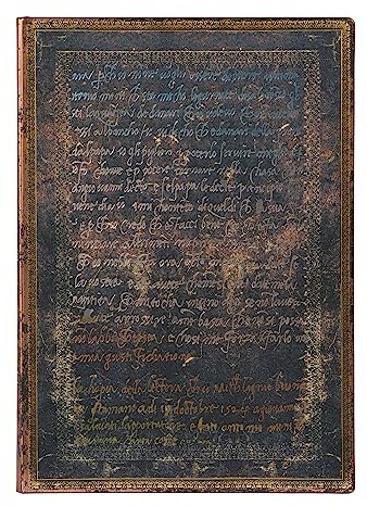Michelangelo, Handwriting (Embellished Manuscripts Collection) Midi Lined Softcover Flexi Journal (Elastic Band Closure): Softcover mit Elastikbandverschluss