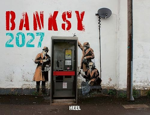 Banksy 2027 Eintragkalender: Grafitti street art Kunstkalender