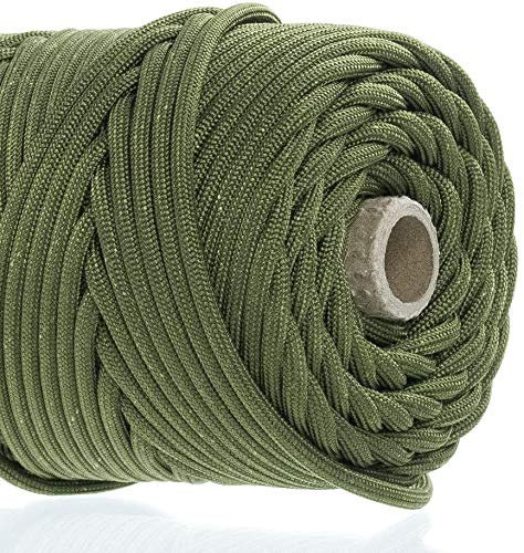 GOLBERG 340,2 kg Paracord/Fallschirmschnur - Authentisches Mil-Spec Typ IV 340,2 kg Zugfestigkeit Starkes Paracord - Mil-C-5040-H - 100% Nylon -