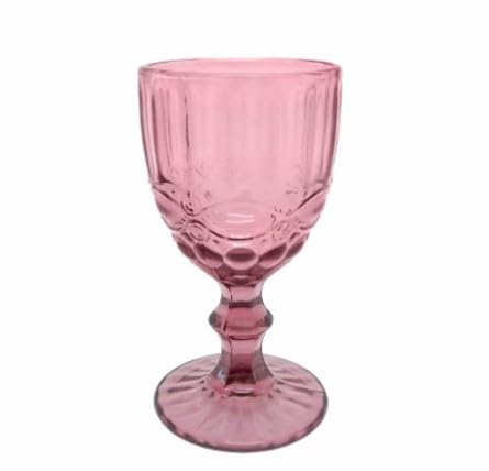 PACK 6 COPAS CRISTAL AGUA VINO WAVE TRANSPARENTE (300 ML - 17 X 9 CMS)