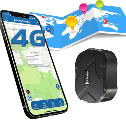 Traceur GPS Voiture 4G TK905B Tracker GPS Voiture sans Abonnement Traqueur Trottinette Moto Camion Localisateur Gestion de Logistique Flotte Car Tracking Bateau Antivol Longue Portée Moniteur