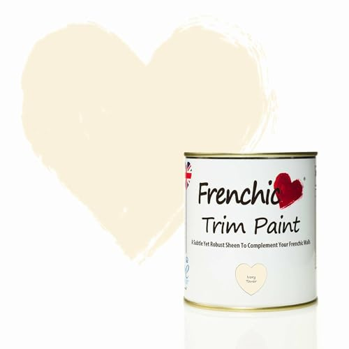 Ivory Tower Frenchic Awesome TRIM Paint includes customised Frenchic Can Opener with Key Ring