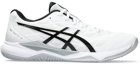 Asics 1071A090-103 Gel-Tactic 12 Uomo, White/Black EU 39